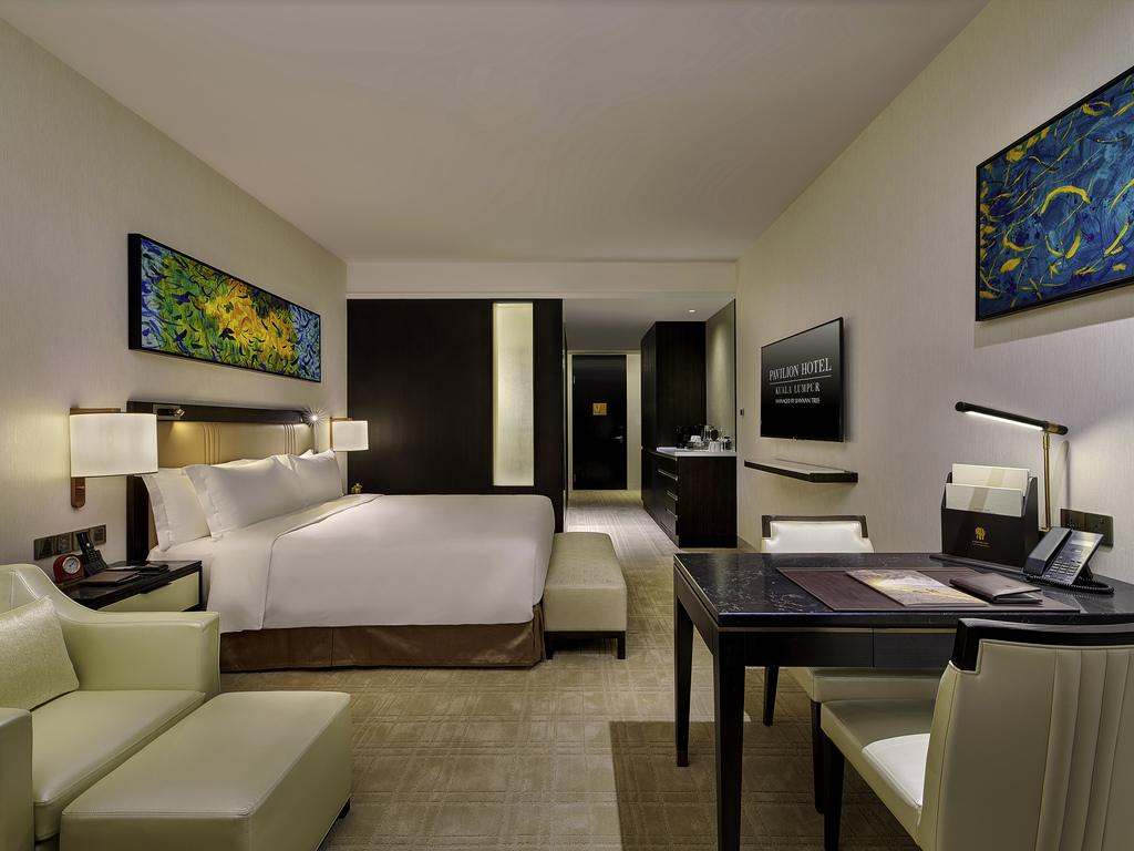 A suite at Pavilion Hotel Kuala Lumpur