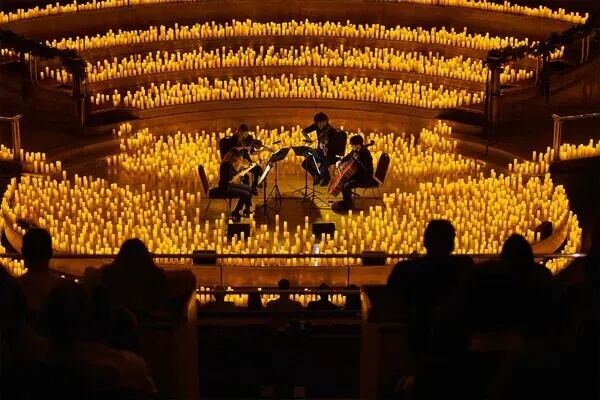 A candlelight concert performance in Singapore